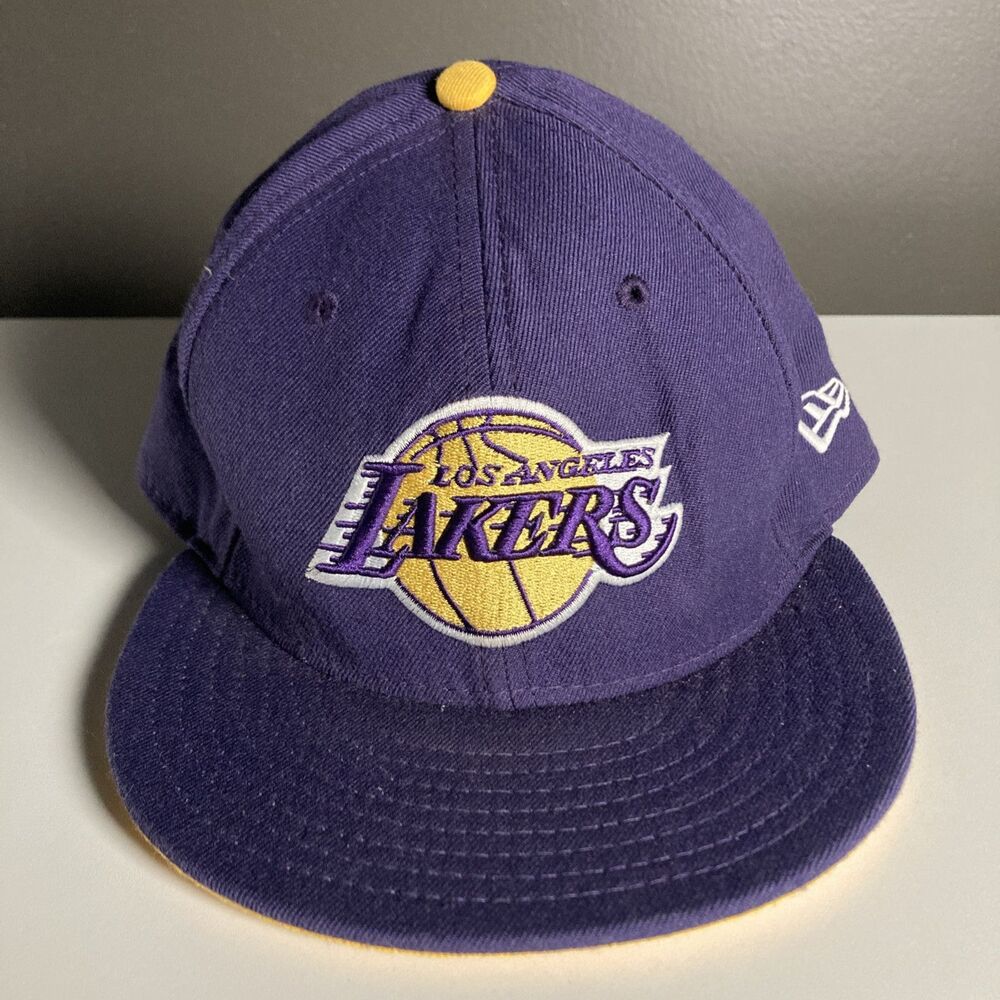 Los Angeles Lakers Hat (Size 7.5 Fitted Cap) NBA Basketball, 59Fifty, New Era